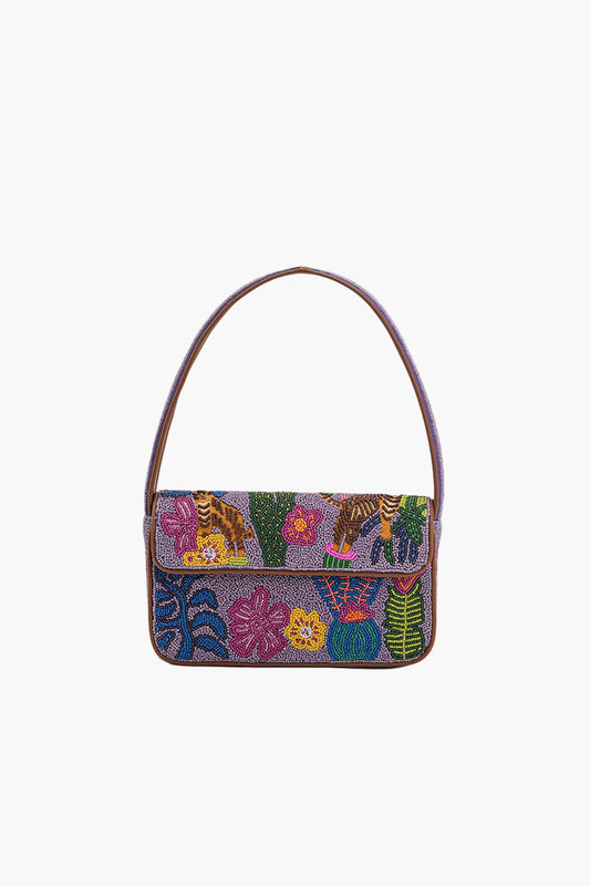 Jungle Queen Embellished Shoulder Bag