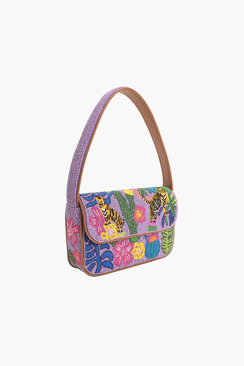 Jungle Queen Embellished Shoulder Bag