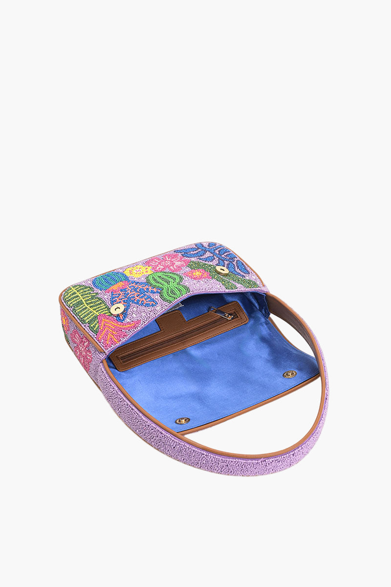 Jungle Queen Embellished Shoulder Bag