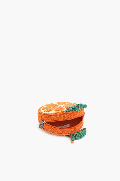 Citrus Zest Beaded Sling Bag