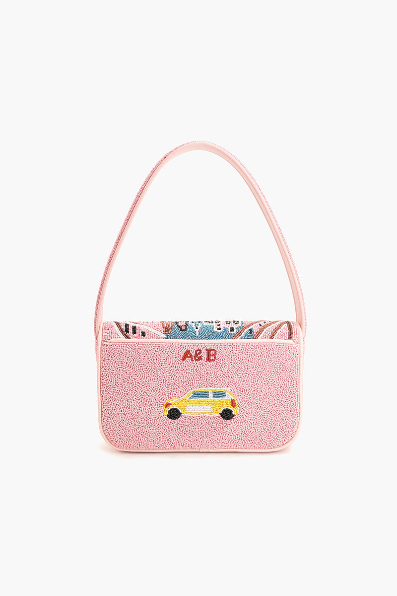 New York Dreams Beaded Shoulder Bag