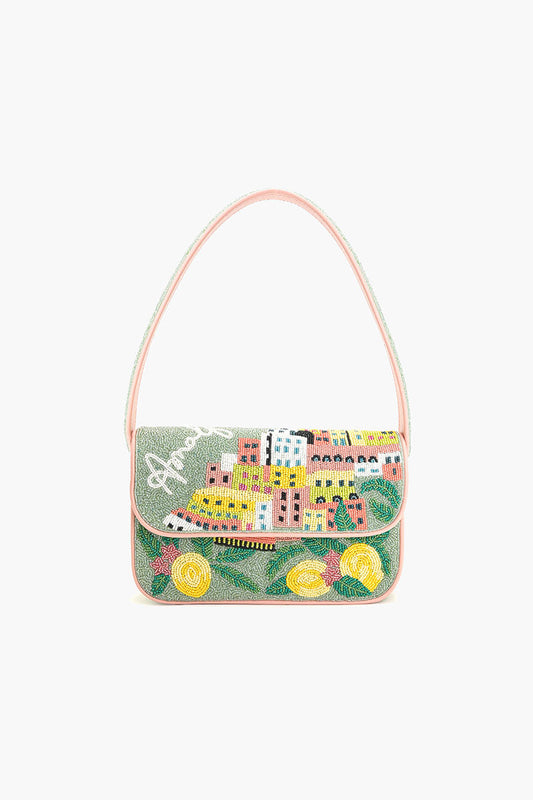 Amalfi Dreams Beaded Shoulder Bag