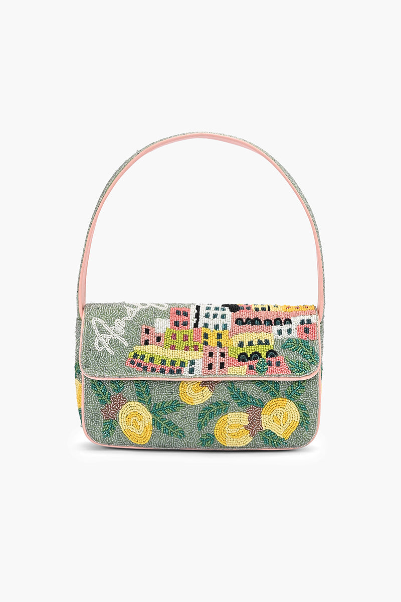 Amalfi Dreams Beaded Shoulder Bag
