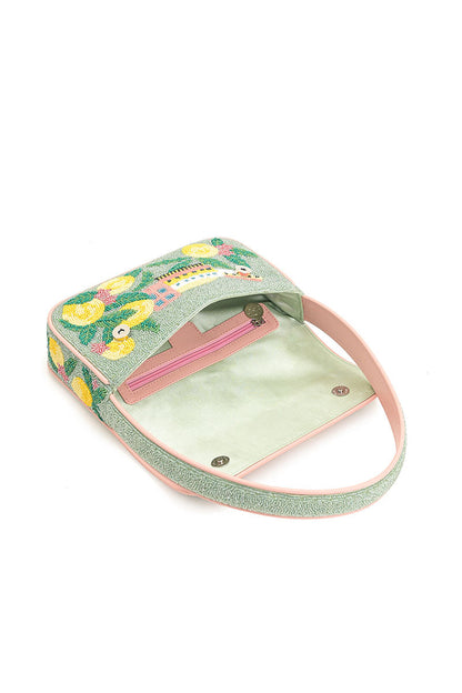 Amalfi Dreams Beaded Shoulder Bag