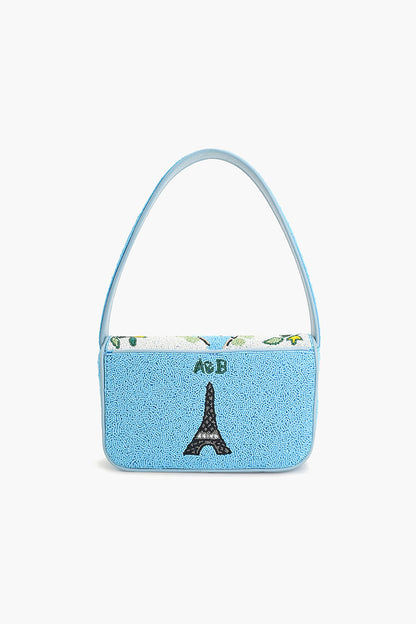 Santorini Sky  Embellished Shoulder Bag