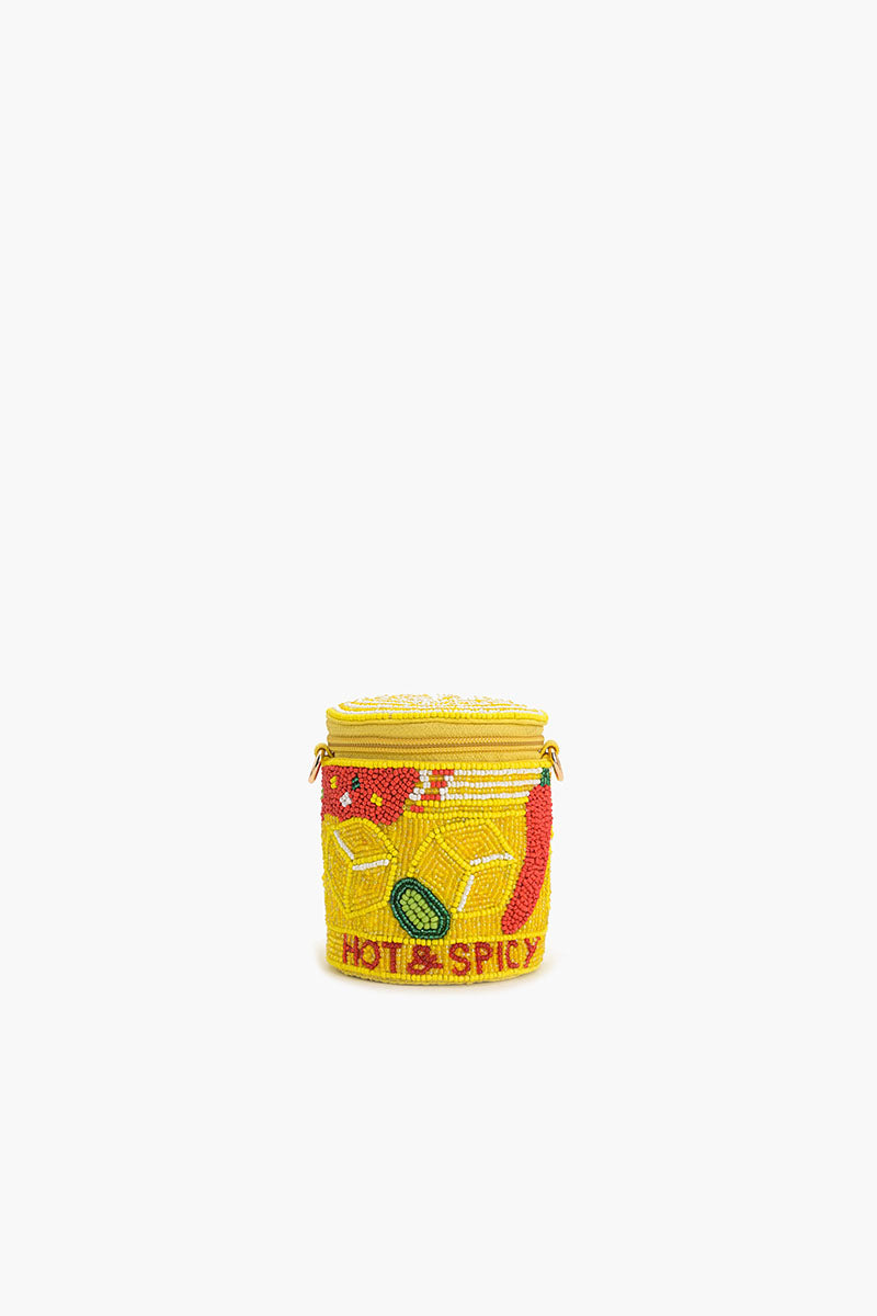 Chili Vibes Mini Beaded Bag