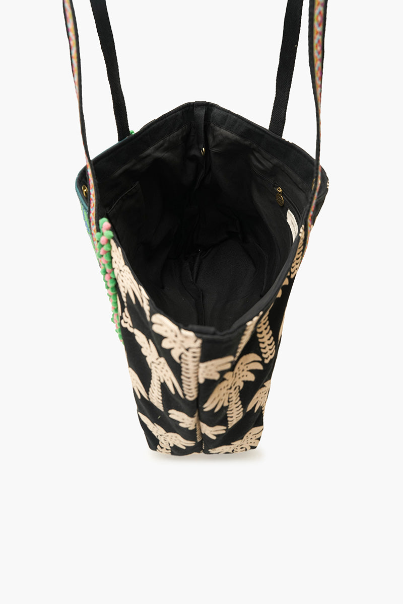 Tropical Toucan Beaded Tote