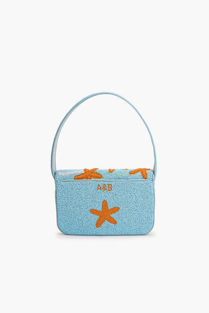 Star Fish Beaded Shoulder Bag