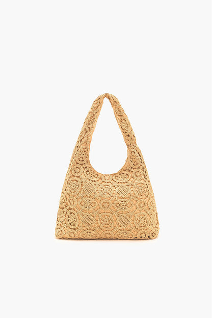 Crochet Lace Hobo Bag