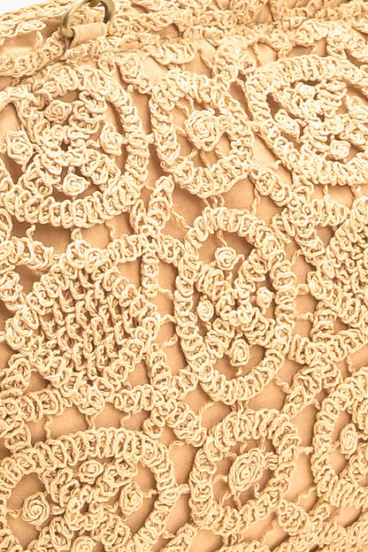 Crochet Lace Clutch