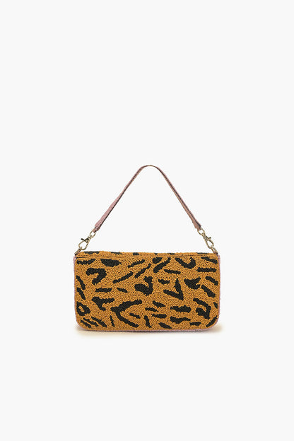Mixed Animal Beaded Shoulder Bag