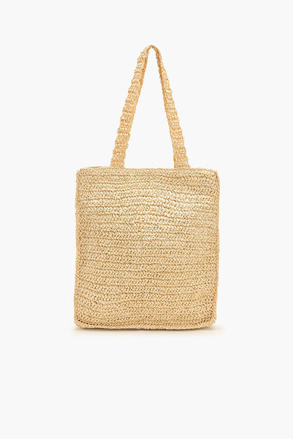Sardine Raffia Market Tote