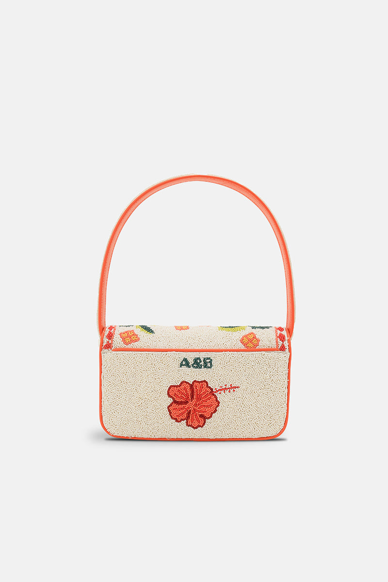 Rio Rhythm Vibrant Beaded Artisan Shoulder Bag