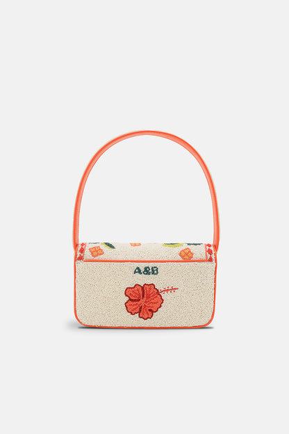 Rio Rhythm Vibrant Beaded Artisan Shoulder Bag