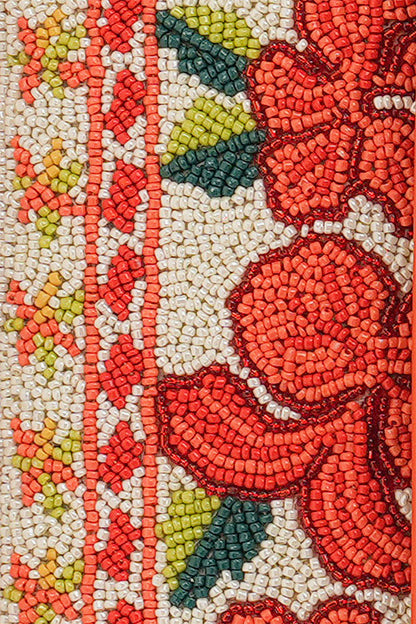 Rio Rhythm Vibrant Beaded Artisan Shoulder Bag