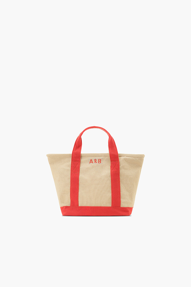 Coral Seahorse Small Tote