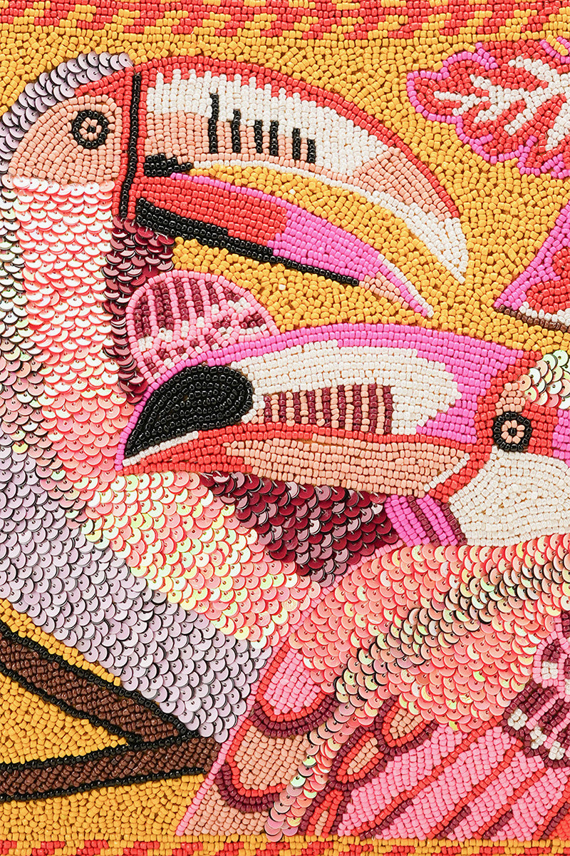 Tropical Toucan Handcrafted Book Tote