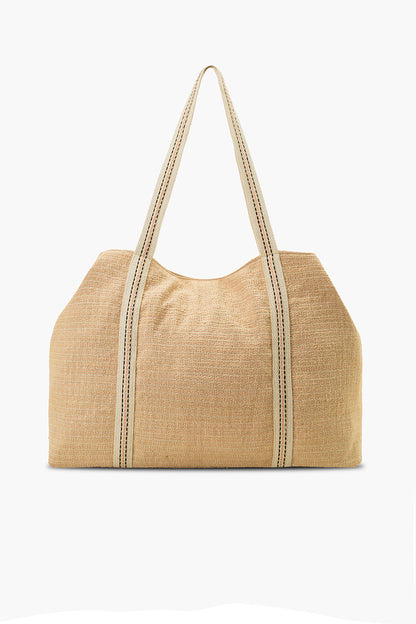 Riviera Chic "La Dolce Vita" Beaded Oversized Tote