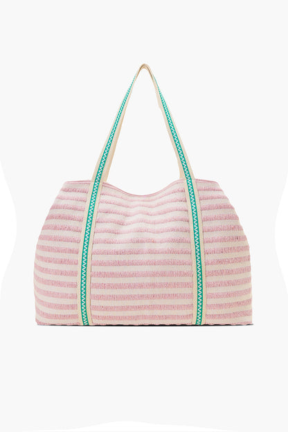 Ultimate Summer Vacay Beaded Oversized Tote
