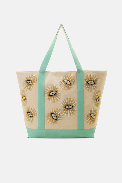 Mystic Protection Evil Eye Boat Tote