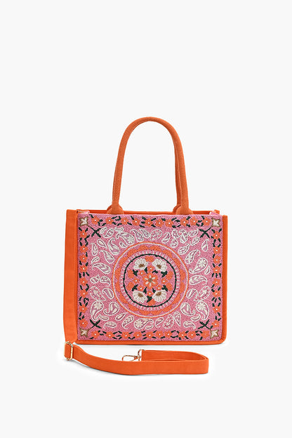 Paisley Promenade Box Tote