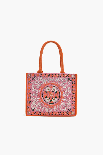 Paisley Promenade Box Tote