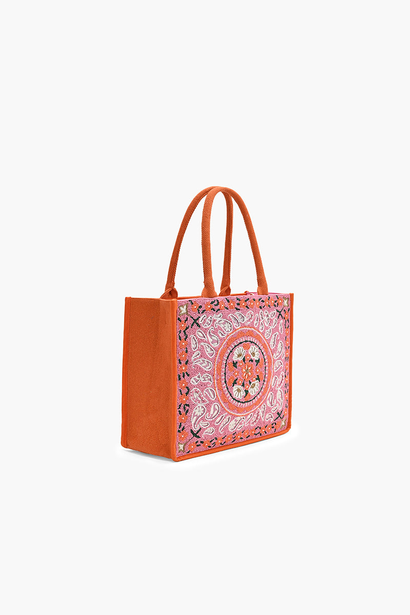 Paisley Promenade Box Tote