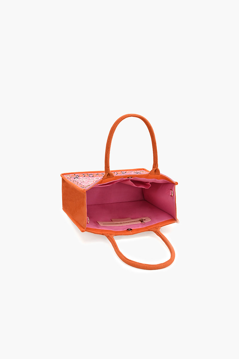 Paisley Promenade Box Tote