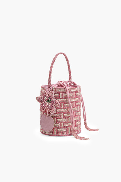 Bahama Breeze Beaded Bucket Bag