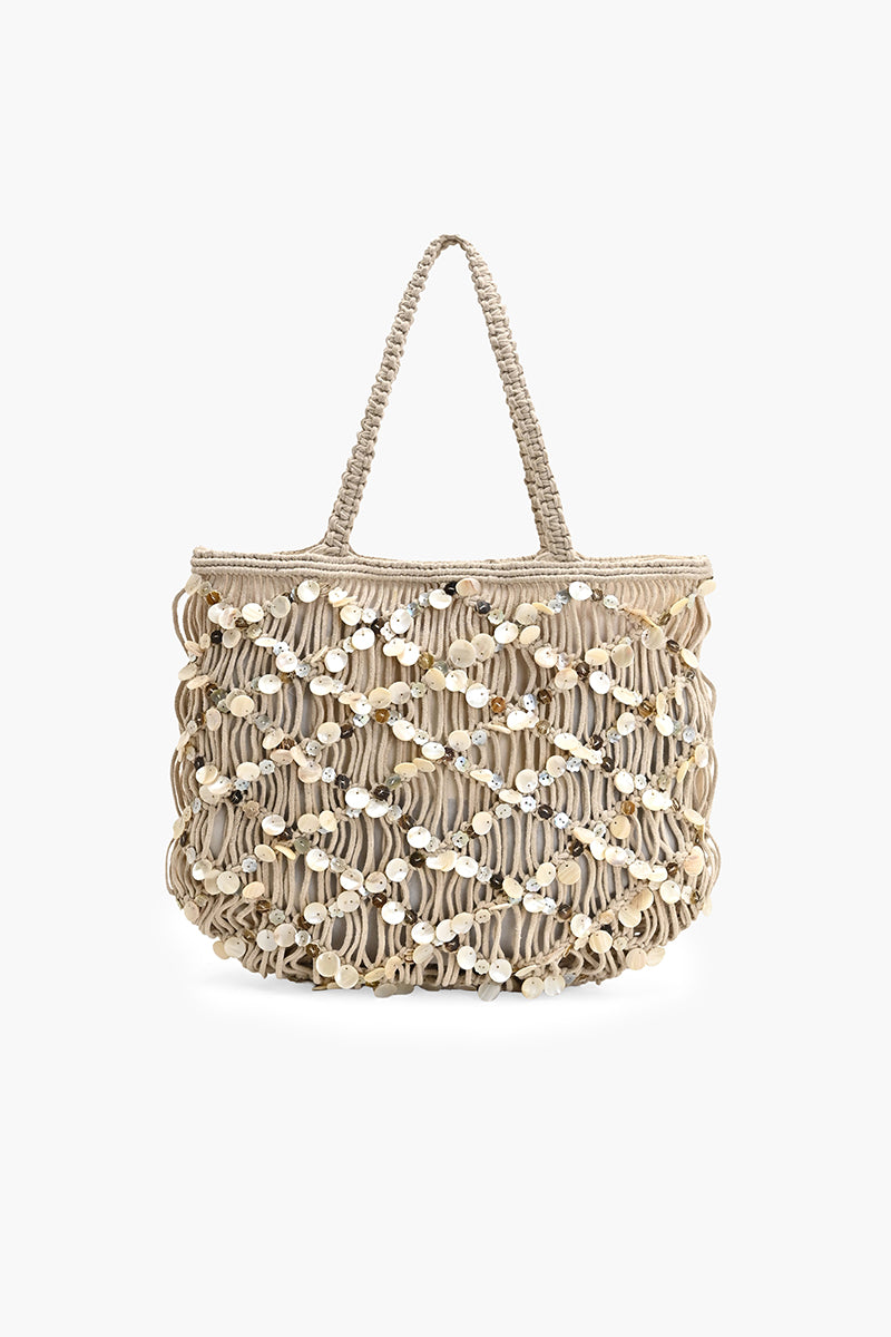 Coastal Chic Knotted Carryall Tote