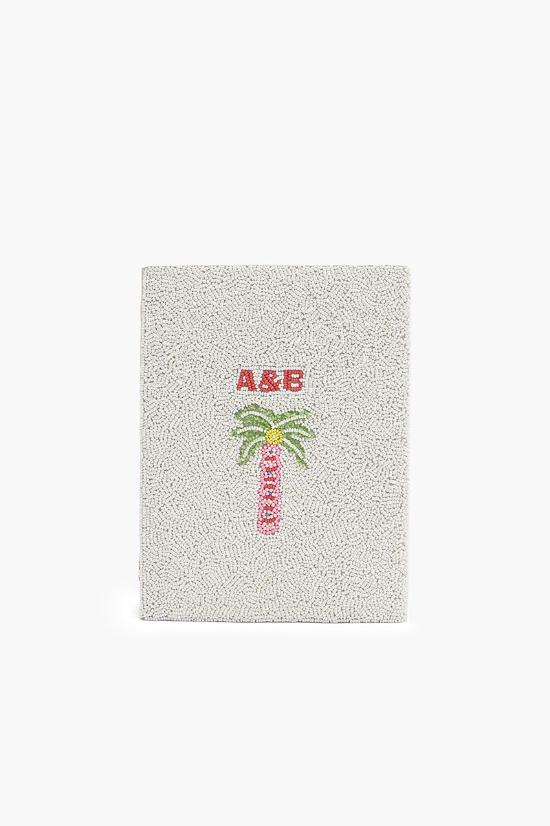 Mediterranean Tonal Pink Book Clutch