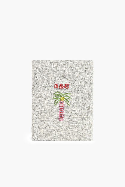 Mediterranean Tonal Pink Book Clutch