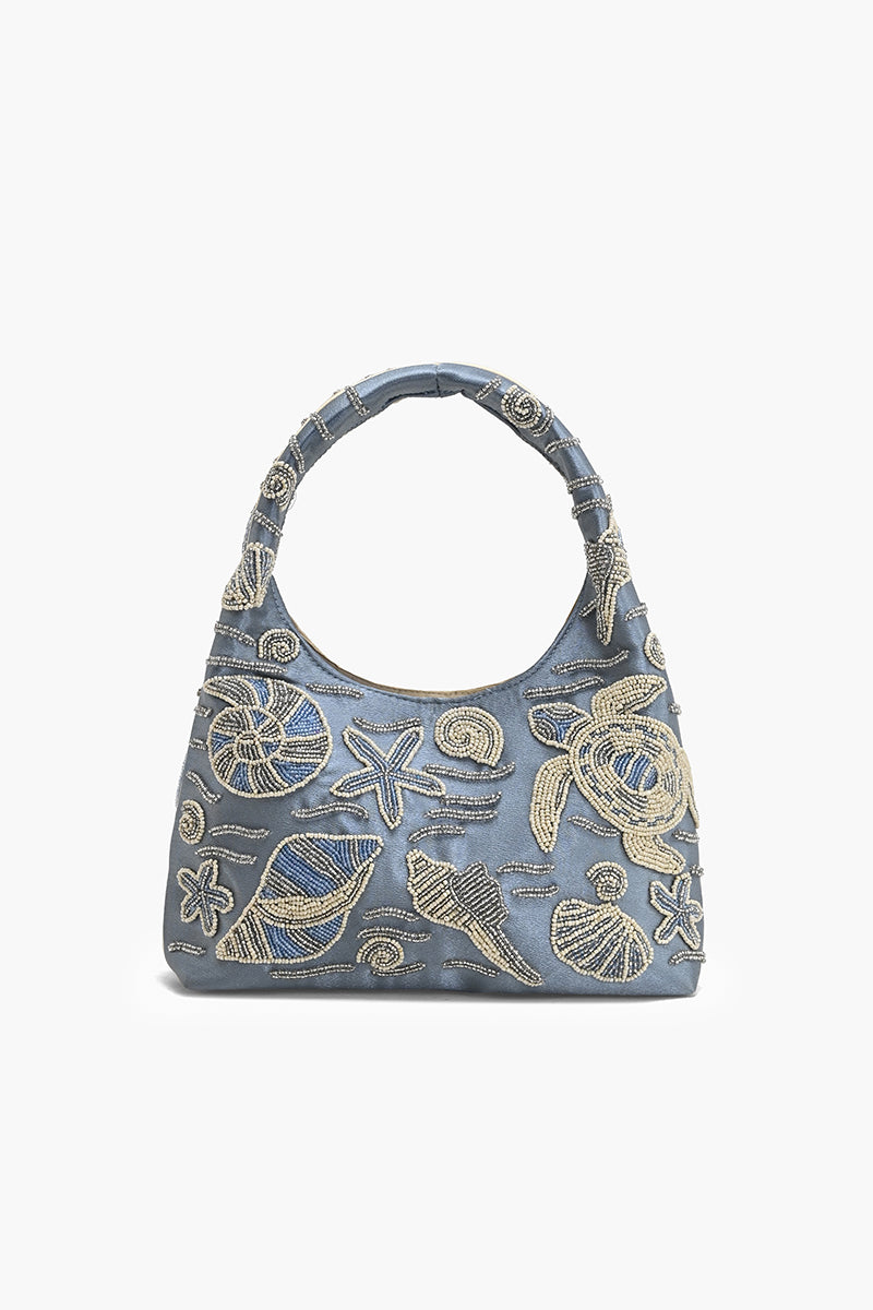 Shoreline Luxe Beaded Handbag