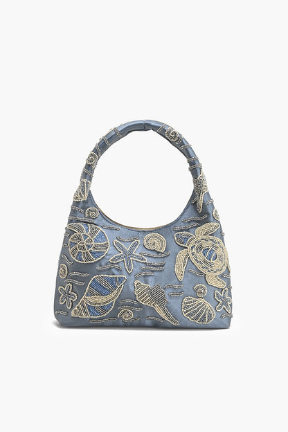 Shoreline Luxe Beaded Handbag