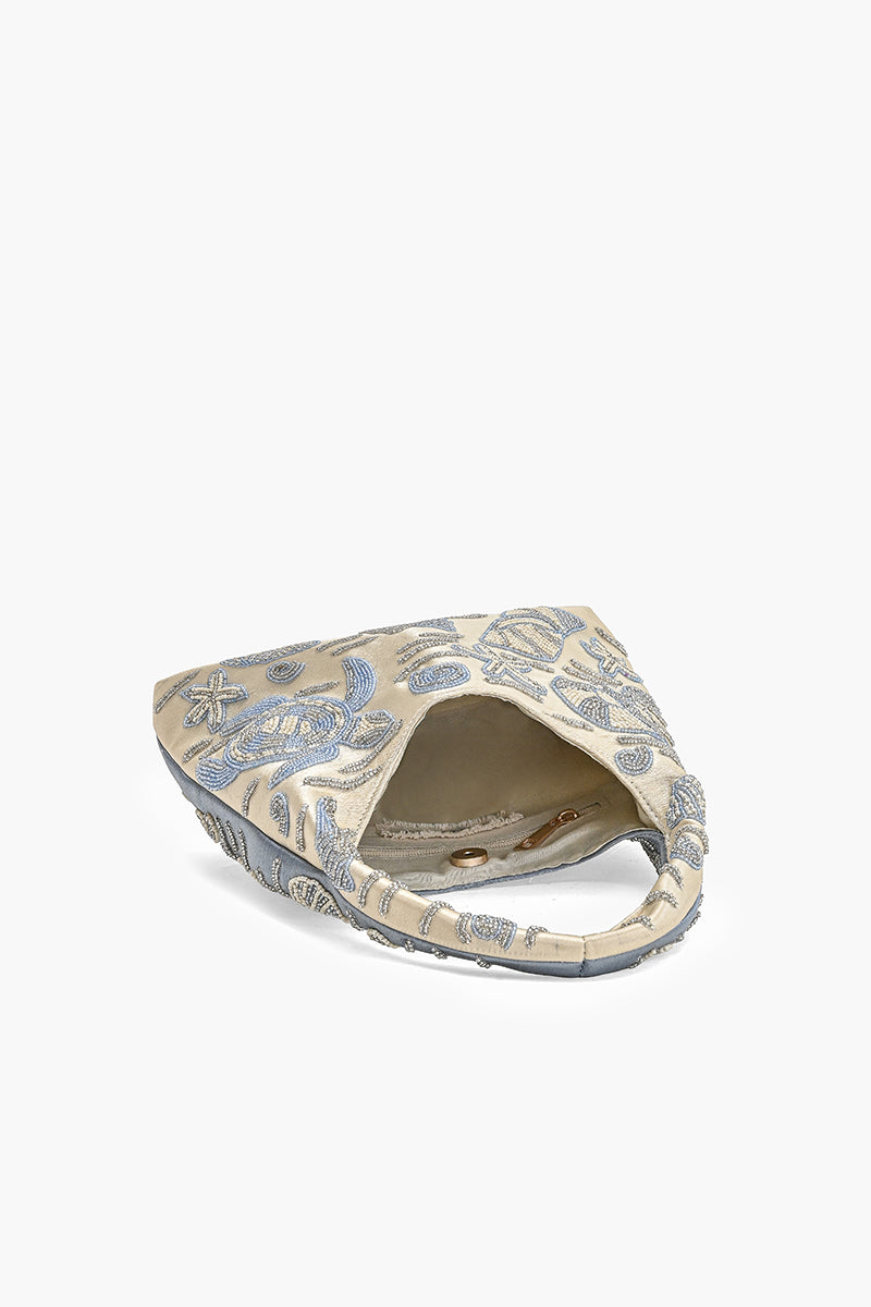 Shoreline Luxe Beaded Handbag