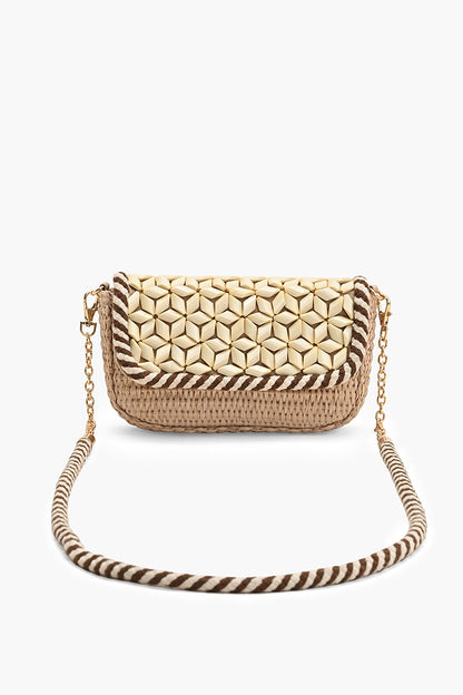 Tessellated Prism Crossbody Bag