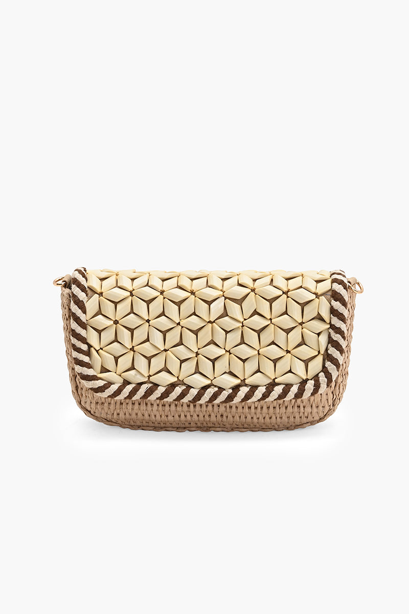 Tessellated Prism Crossbody Bag