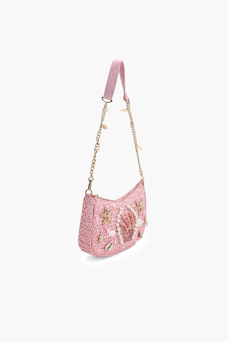 Pearlescent Shore Shoulder Bag