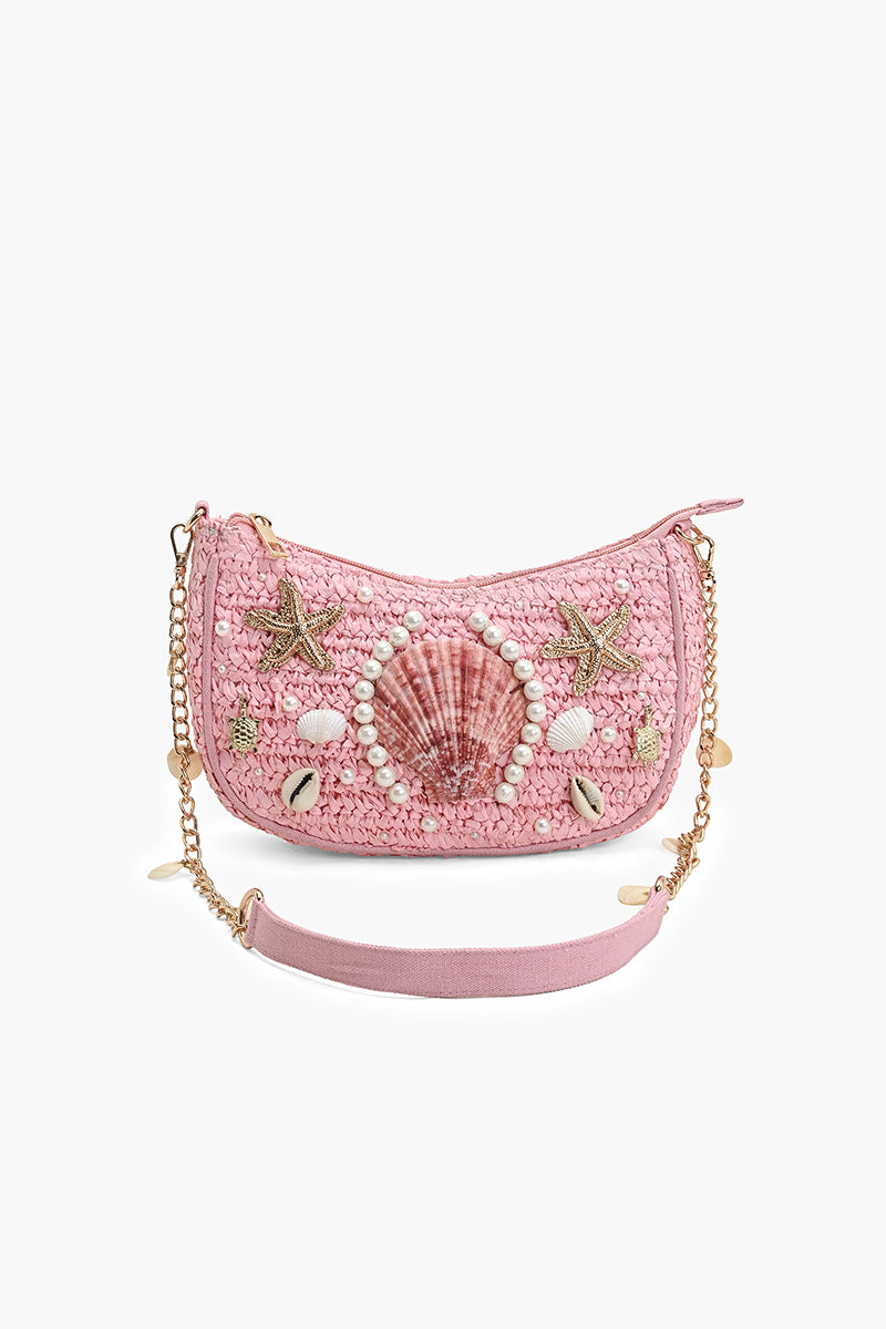 Pearlescent Shore Shoulder Bag