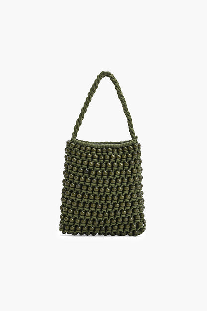 Tropical Noir Knotted Mini Bag