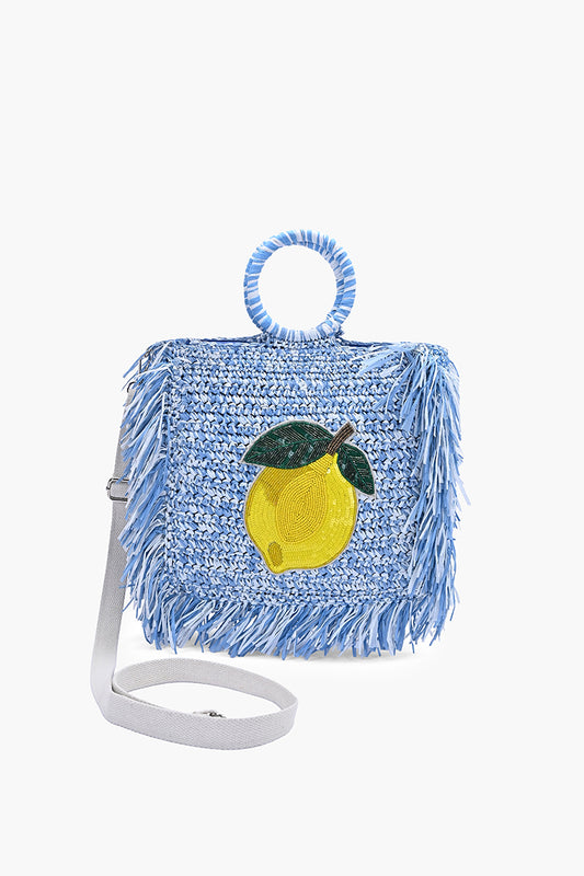 Amalfi Citrus Fringe Bag