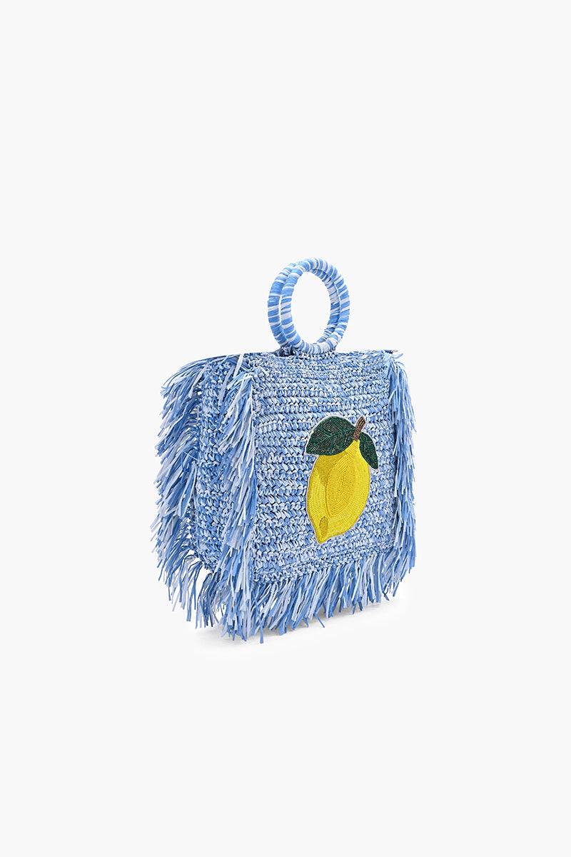 Amalfi Citrus Fringe Bag