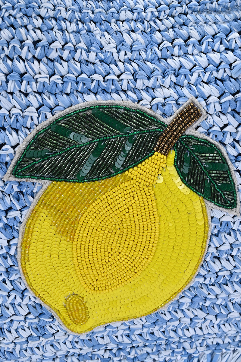 Amalfi Citrus Fringe Bag