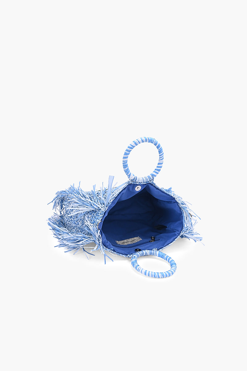 Amalfi Citrus Fringe Bag