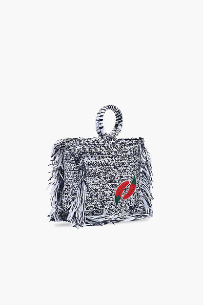 Picante Midnight Fringe Bag