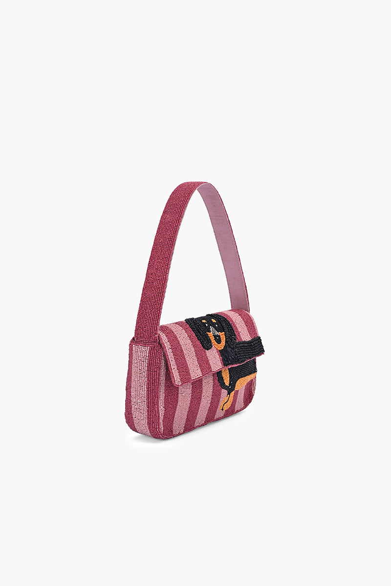Bow-Wow Candy Stripe Shoulder Bag