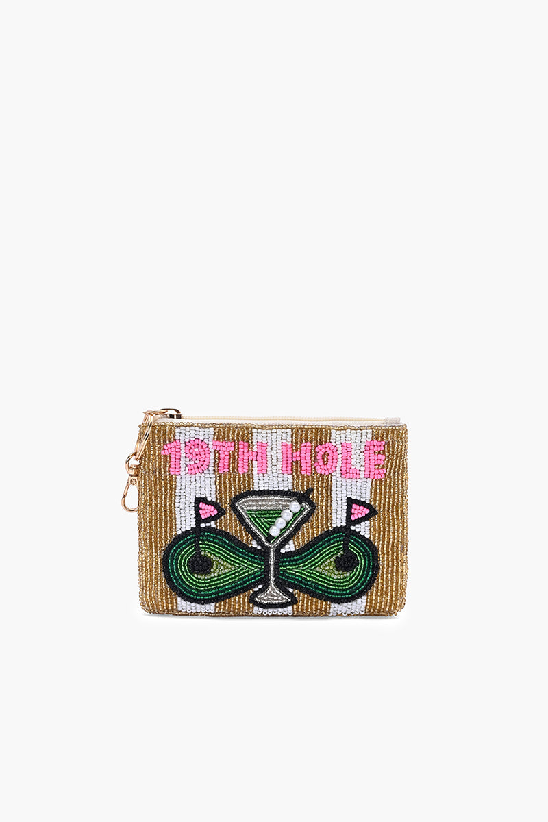 19Th Hole Martini Coin Pouch