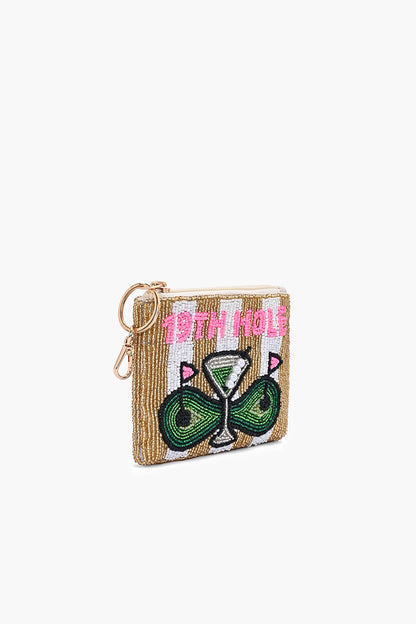 19Th Hole Martini Coin Pouch