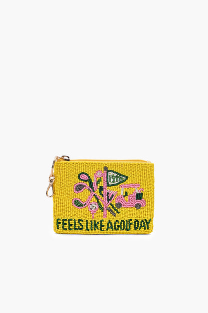 Feels Like A Golf Day Coin Pouch