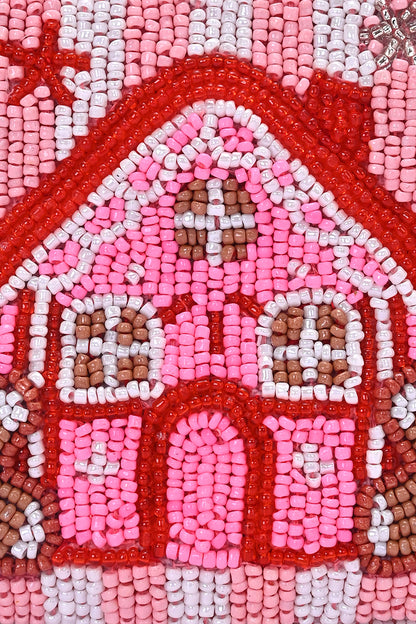 Gingerbread Village Coin Pouch